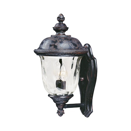 Maxim Lighting Carriage House 2-Light 9" Wide Oriental Bronze Outdoor Wall Sconce 3422WGOB